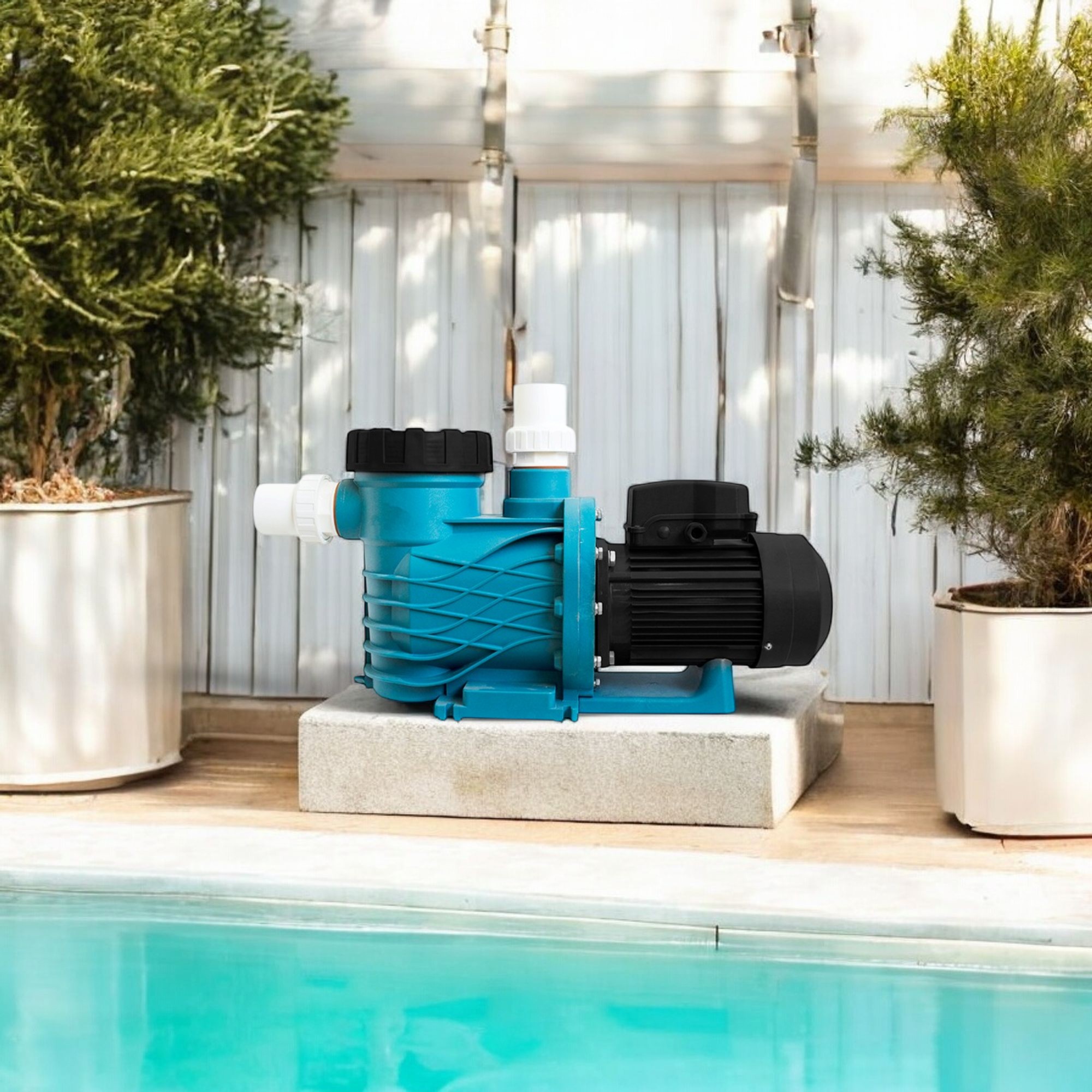 Deep Blue 1.0HP Swimming Pool Pump, 220V/50Hz, 2 Inch Connection - Pool Pump 1.5HP 220V - Image 25