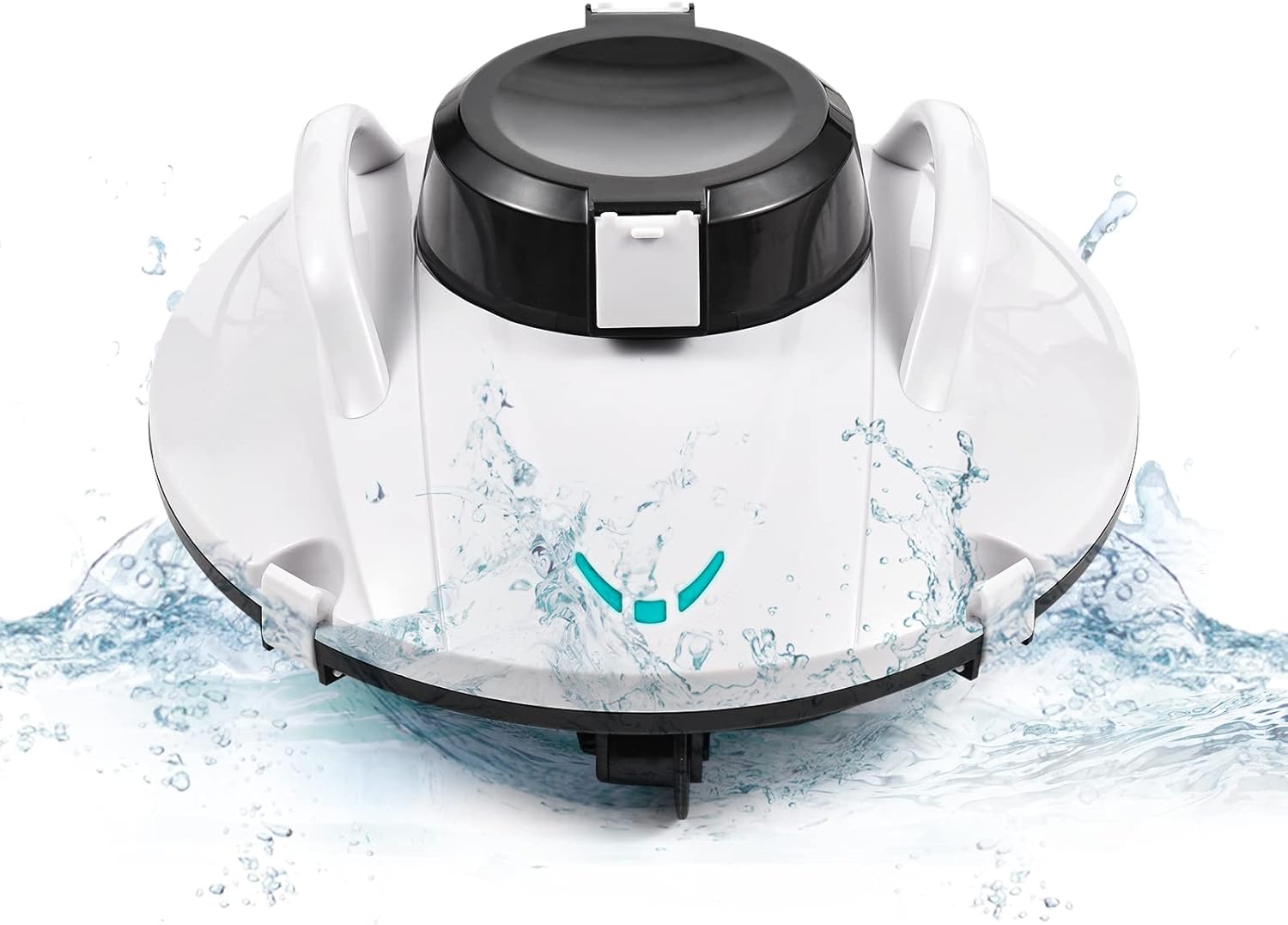 Deep Blue Pool Floor Cleaning Robot, 30W, 90 Minute Battery, 2.5m Depth, Dual Suction Ports