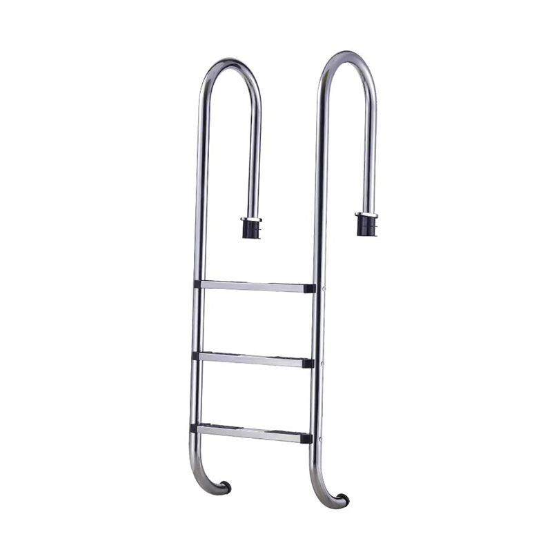 Deep Blue Pro 2 Tread Slimline Pool Ladder in Safe, High Quality Stainless Steel - Indus Ladder 2-Tread
