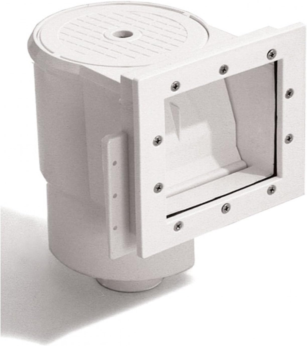Deep Blue Complete Thru-Wall Skimmer - Durable ABS Plastic Build - Wide Mouth Skimmer Complete