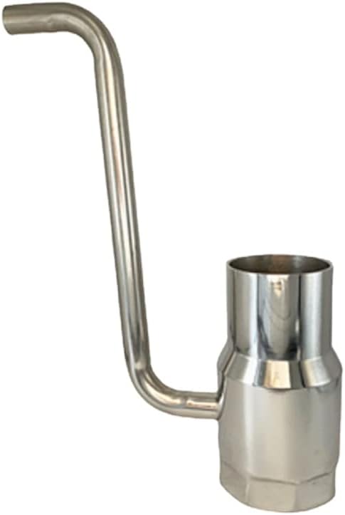 Deep Blue Stainless Steel 304 Tube Fountain Nozzle DN40 - Smooth Fountain Stream - Tube Nozzle DN40