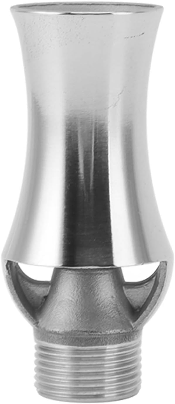 Deep Blue Ice Tower Spray Head Cedar DN25 Stainless Steel 304, Adjustable - Compact Spray Design - Ice Tower Spray DN25