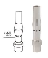 Deep Blue Stainless Steel 304 Multi-Branch Nozzle DN25 - Compact Multi-Spray Unit - Multi-Branch Nozzle DN25