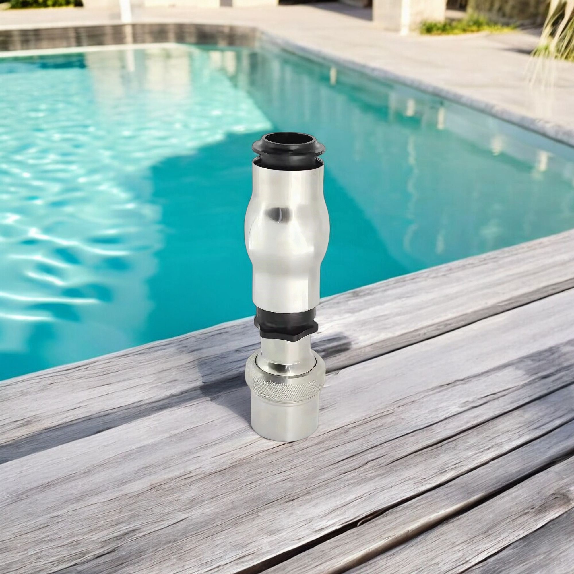 Deep Blue Adjustable European Style Jade Pillar Nozzle DN40 - Stainless Steel 304, Customizable Spray - Image 5