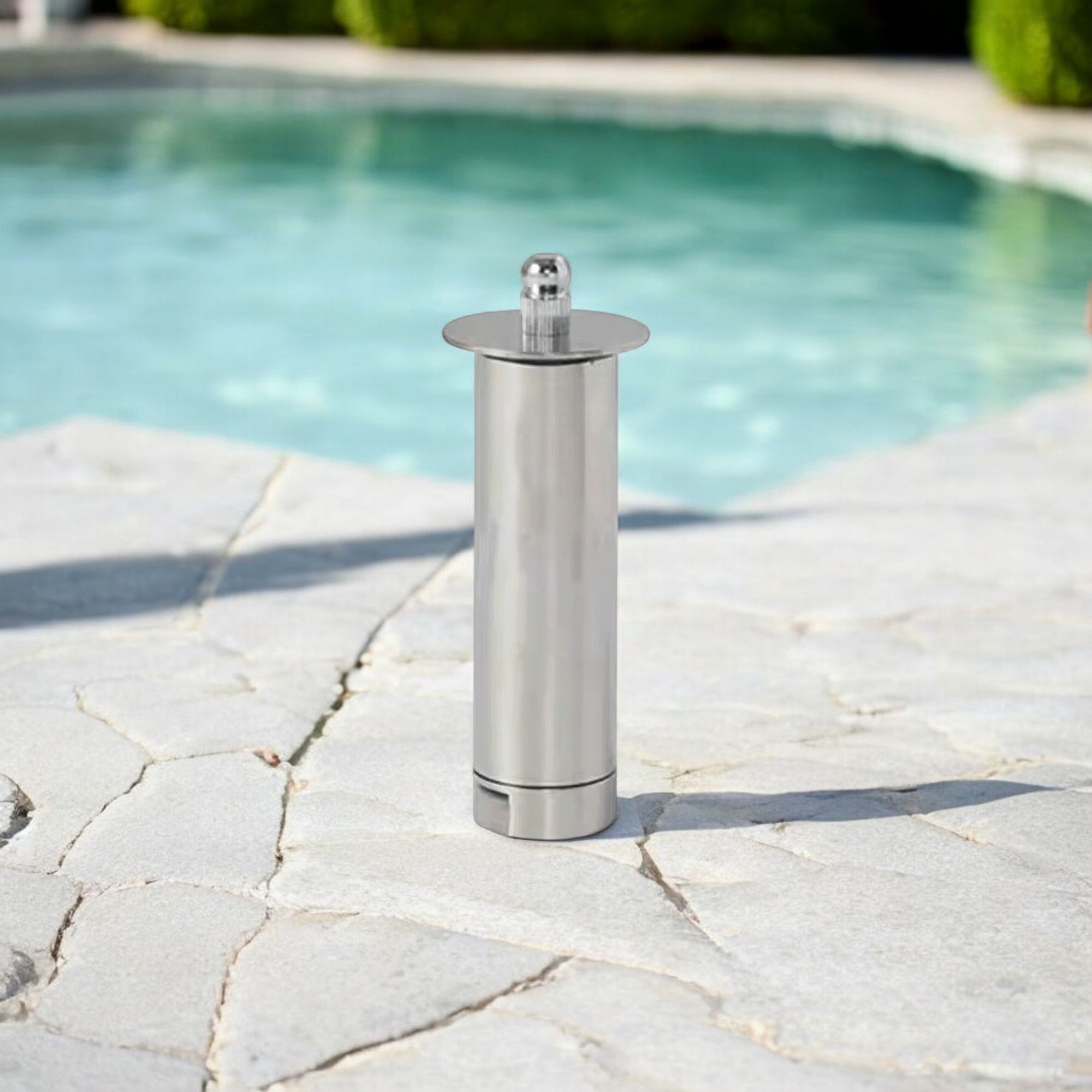 Deep Blue Mushroom Hemispherical Nozzle Connected DN15 - Stainless Steel 304, Stylish Fountain Spray - Image 4