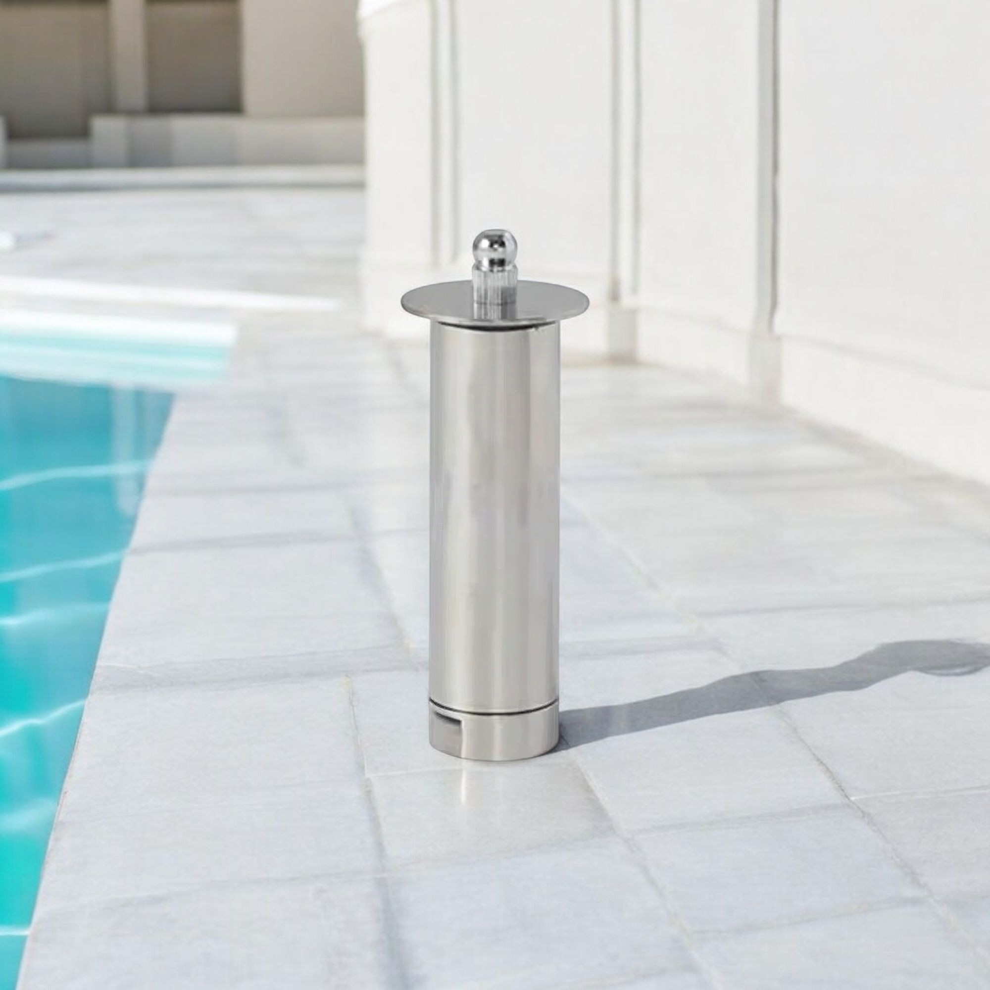 Deep Blue Mushroom Hemispherical Nozzle Connected DN15 - Stainless Steel 304, Stylish Fountain Spray - Image 6