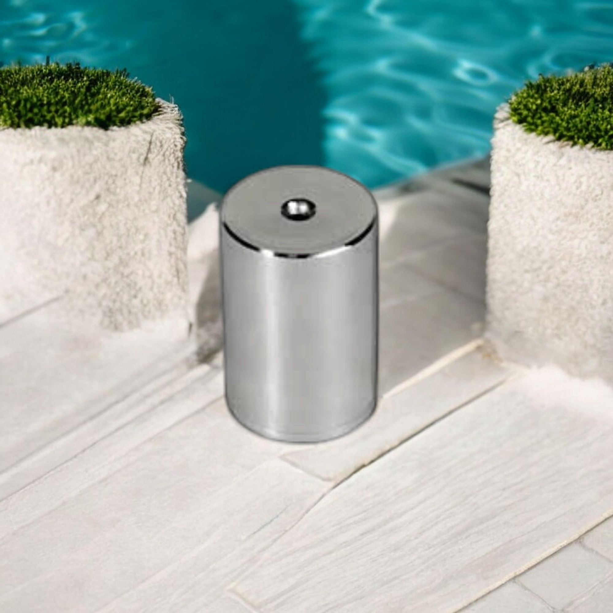 Deep Blue Mist Shaped Nozzle DN15 - Stainless Steel 304, Fine Mist Spray - Image 4