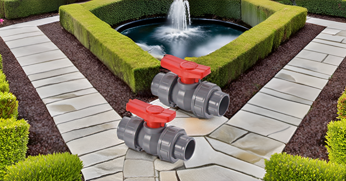 Deep Blue Pro True Union PVC Ball Valve, 1.25 Inch Socket, Heavy Duty (637g) - PVC Ball Valve Socket 1.5Inch - Image 5