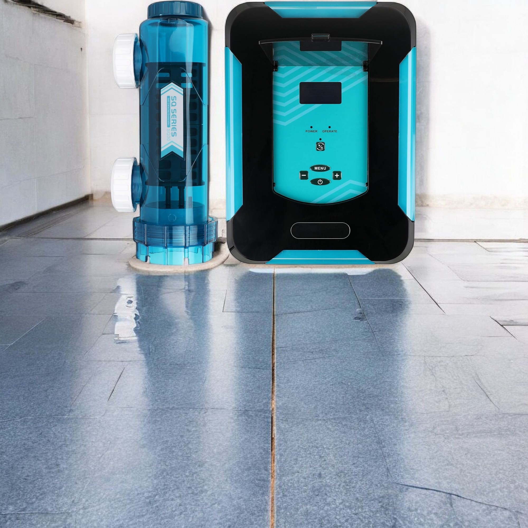 Deep Blue HQ Series Salt Chlorine Generator with Timer: 16g/h Output - HQ Salt Generator 25g/h Timer - Image 5