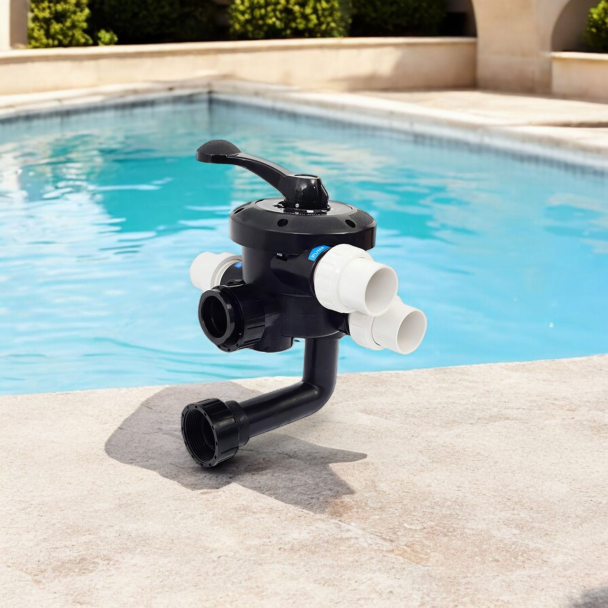 Deep Blue Side Mount Sand Filter 48" (1200mm) Resin Material for Reliable Filtration - Image 10
