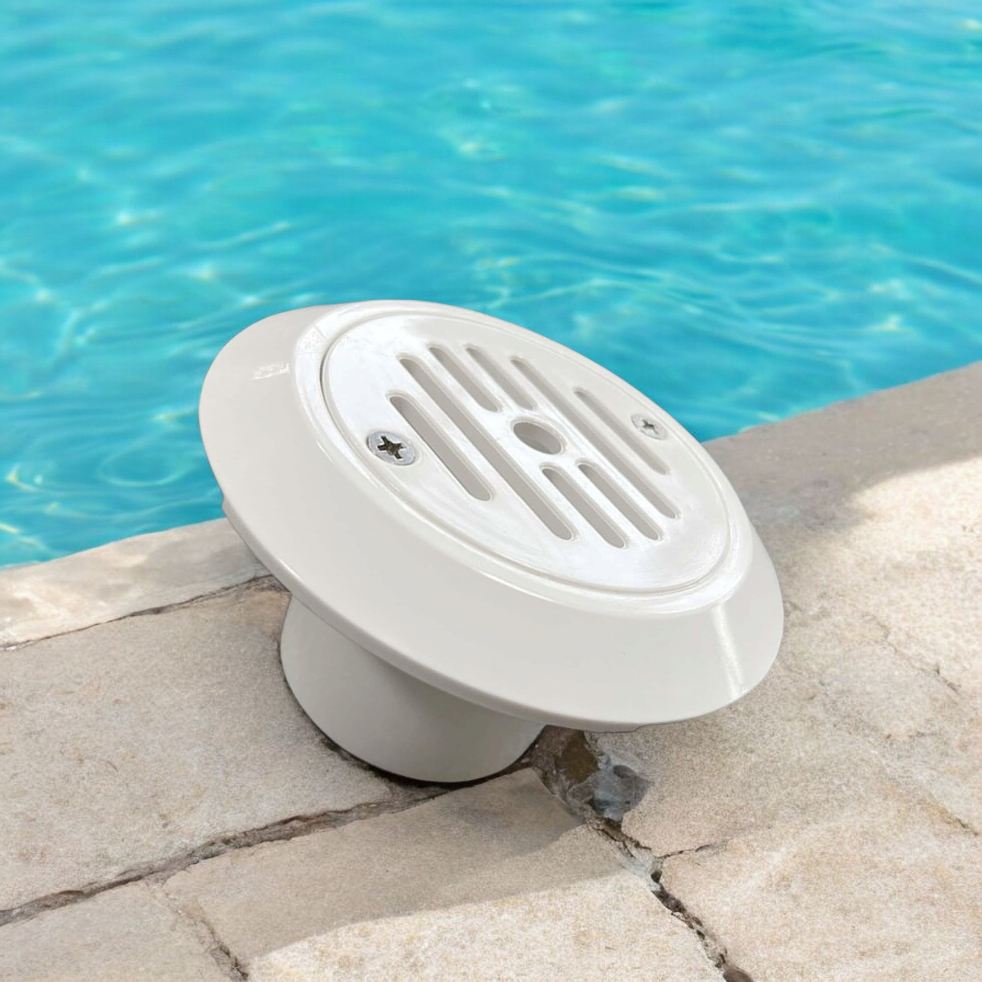 Deep Blue Adjustable Water Inlet/Outlet for Concrete Pools - Imperial 1.5 Inch ABS - Image 3