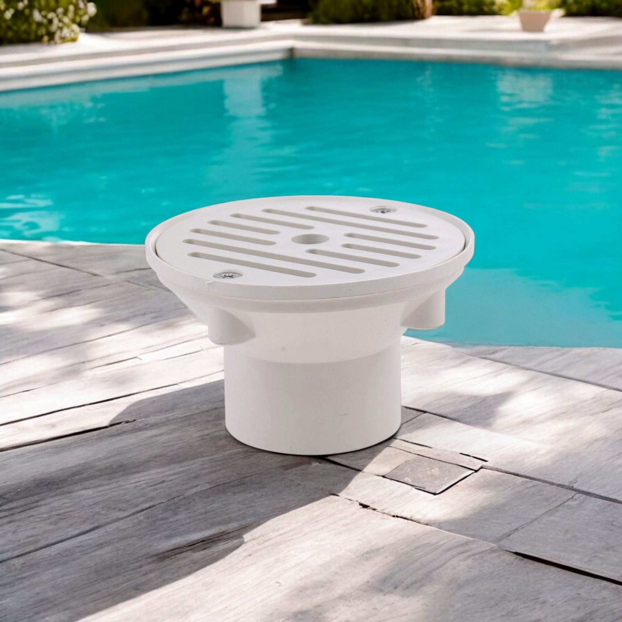Deep Blue Water Inlet/Outlet for Concrete Pools - Imperial 1.5 Inch Sturdy ABS - Image 4