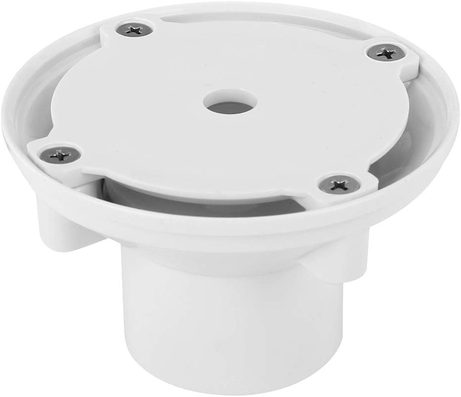 Deep Blue Concrete Pool Floor Water Inlet - Metric 1.5 Inch Sturdy ABS - Floor Inlet 2Inch Metric