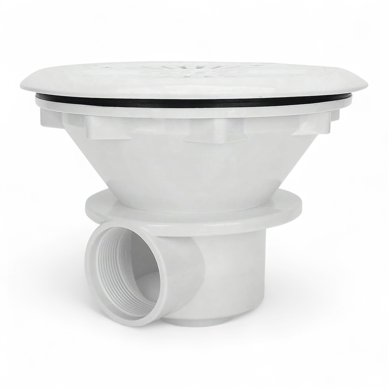 Deep Blue Main Drain for Liner Pools - Metric 2 Inch ABS/PVC - Image 3