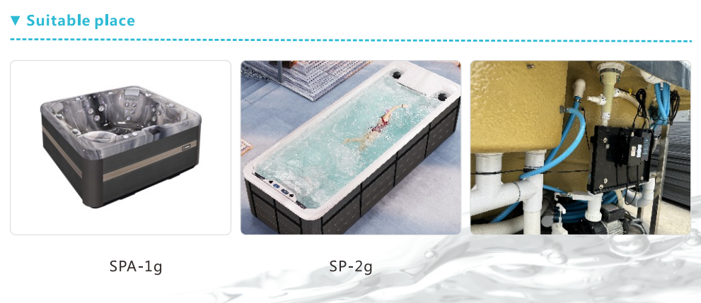 Deep Blue SPA Series Salt Chlorine Chlorinator: 2g/Hr, 25W, 10m Spa - Smart, Eco-Friendly Disinfection for Spas and Pools - SPA Salt Chlorinator 1g/h - Image 5