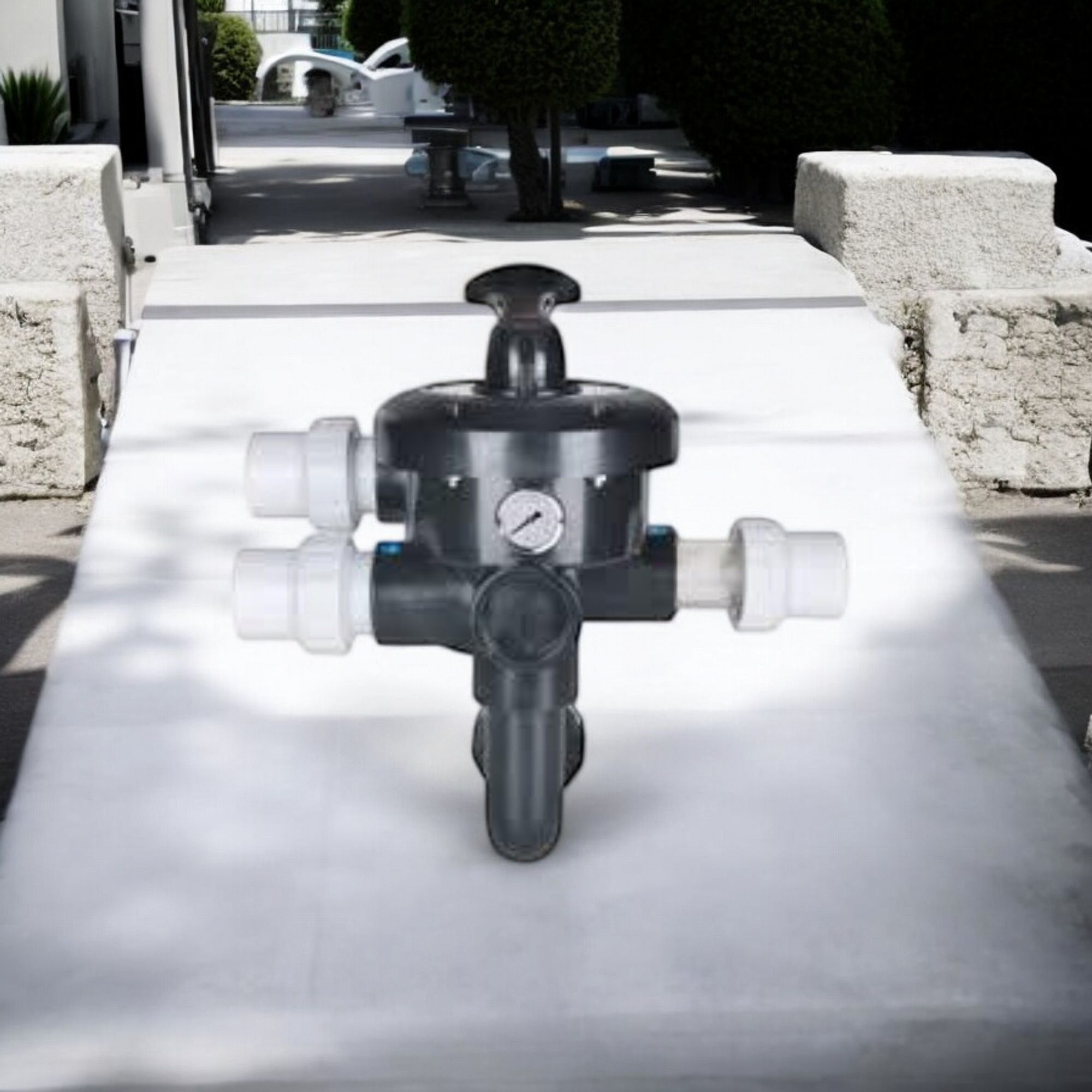 Deep Blue Pro Side Mount Multi Valve 1.5" (50mm) Built for Dependable Filtration - Image 5