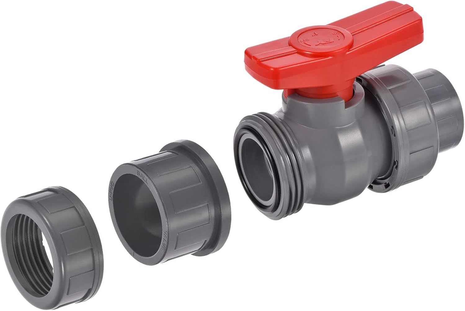 Deep Blue Pro PVC True Union Ball Valve Socket 0.5 Inch - Lightweight 173g - Image 7