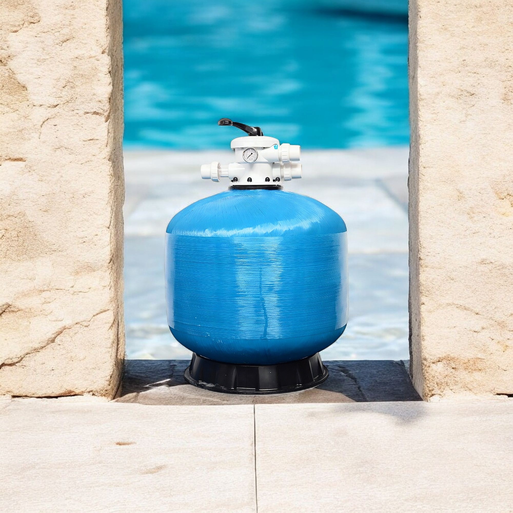 Deep Blue Top Mount Sand Filter 42" (1050mm) Large Scale for Heavy-Duty Applications - Image 12