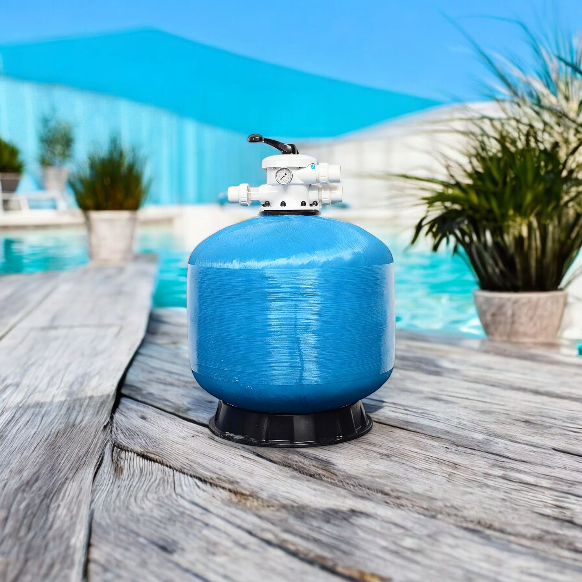 Deep Blue Top Mount Sand Filter 42" (1050mm) Large Scale for Heavy-Duty Applications - Image 13
