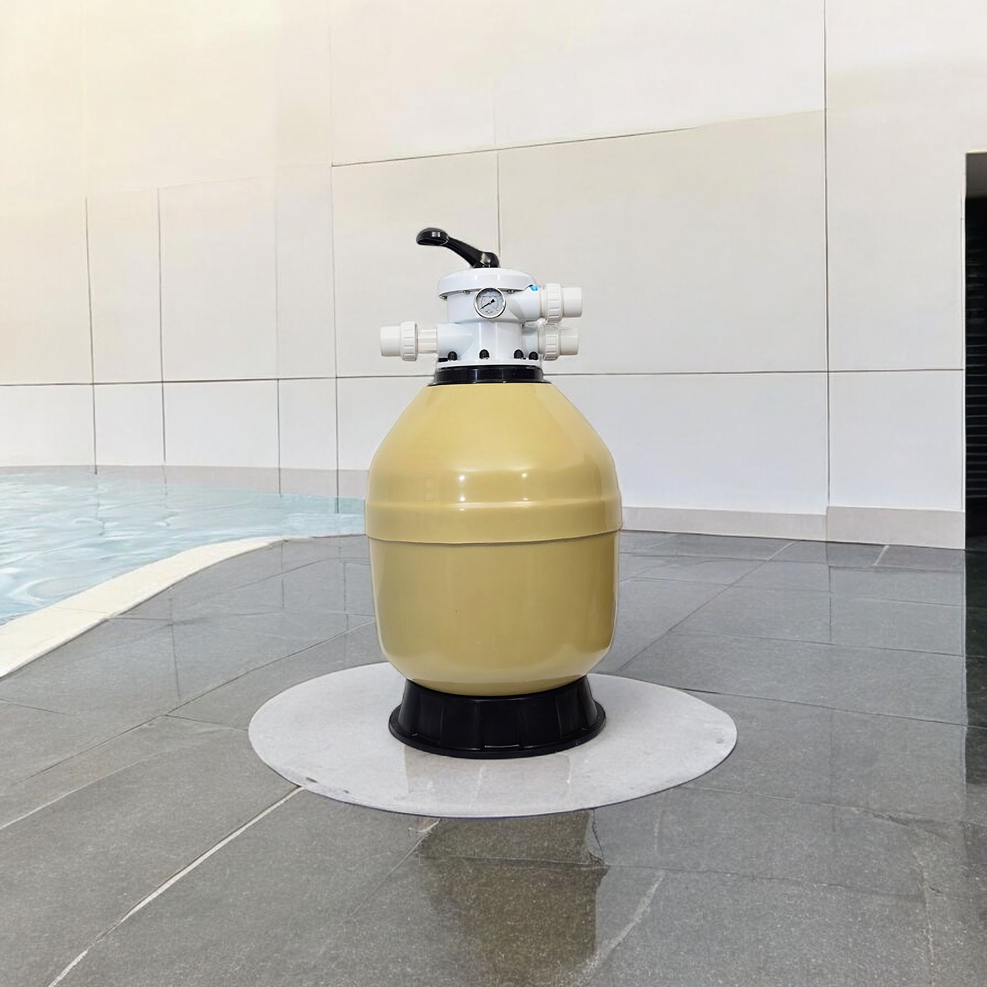 Deep Blue Gel Coat Top Mount Sand Filter 500mm Fiberglass - Image 13