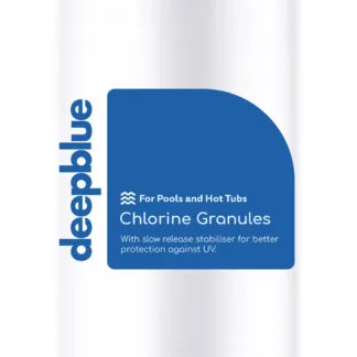 Deep Blue - Stabilised Chlorine Granules, Fast Dissolving, Neutral pH - 1KgTest
