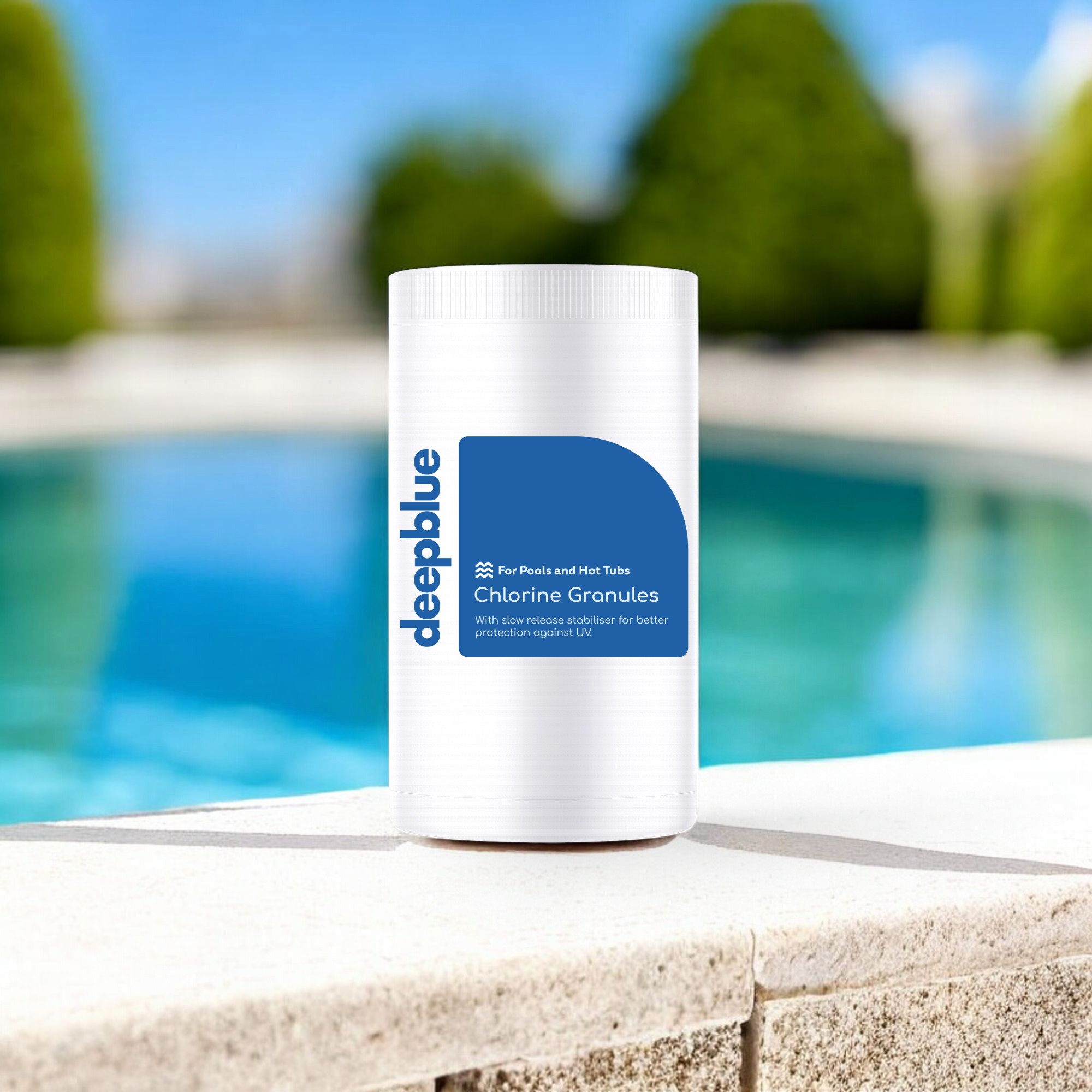Deep Blue - Stabilised Chlorine Granules, Fast Dissolving, Neutral pH - 1KgTest - Image 2
