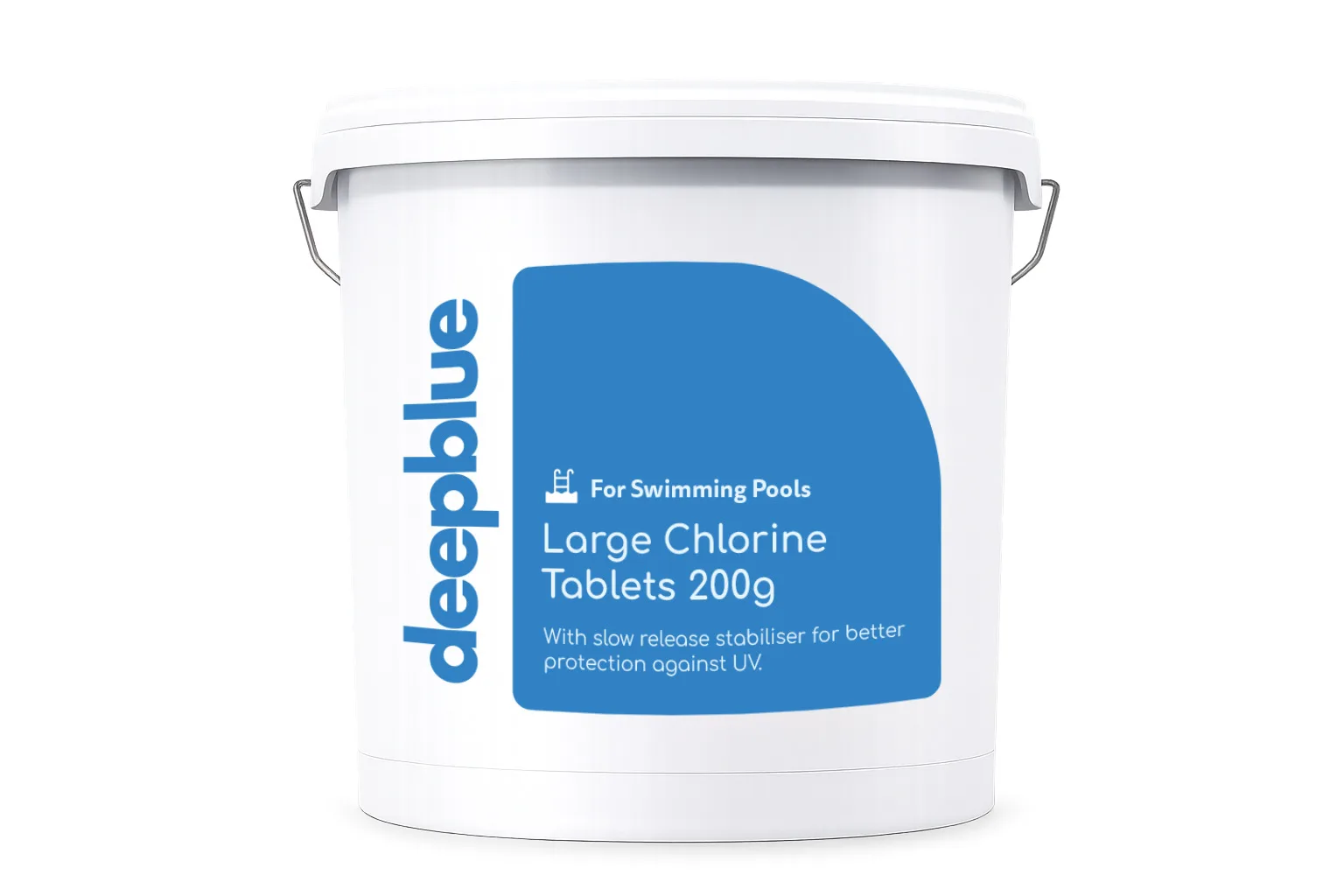Deep Blue Professional - 200g STABILISED Chlorine Tablets 25kg SLOW RELEASE