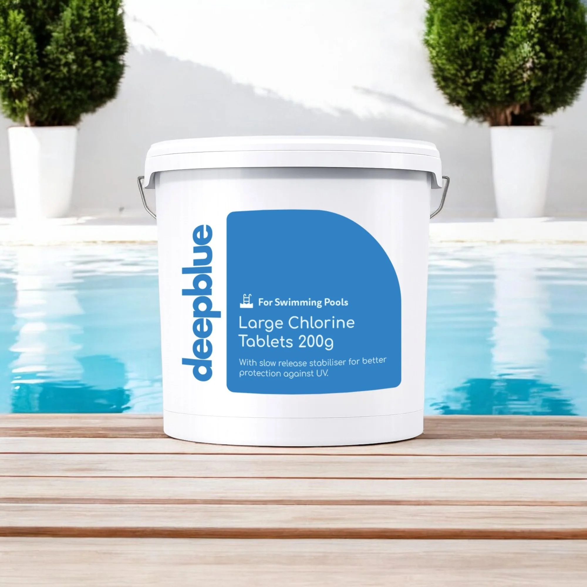 Deep Blue Professional - 200g STABILISED Chlorine Tablets 25kg SLOW RELEASE - Image 3