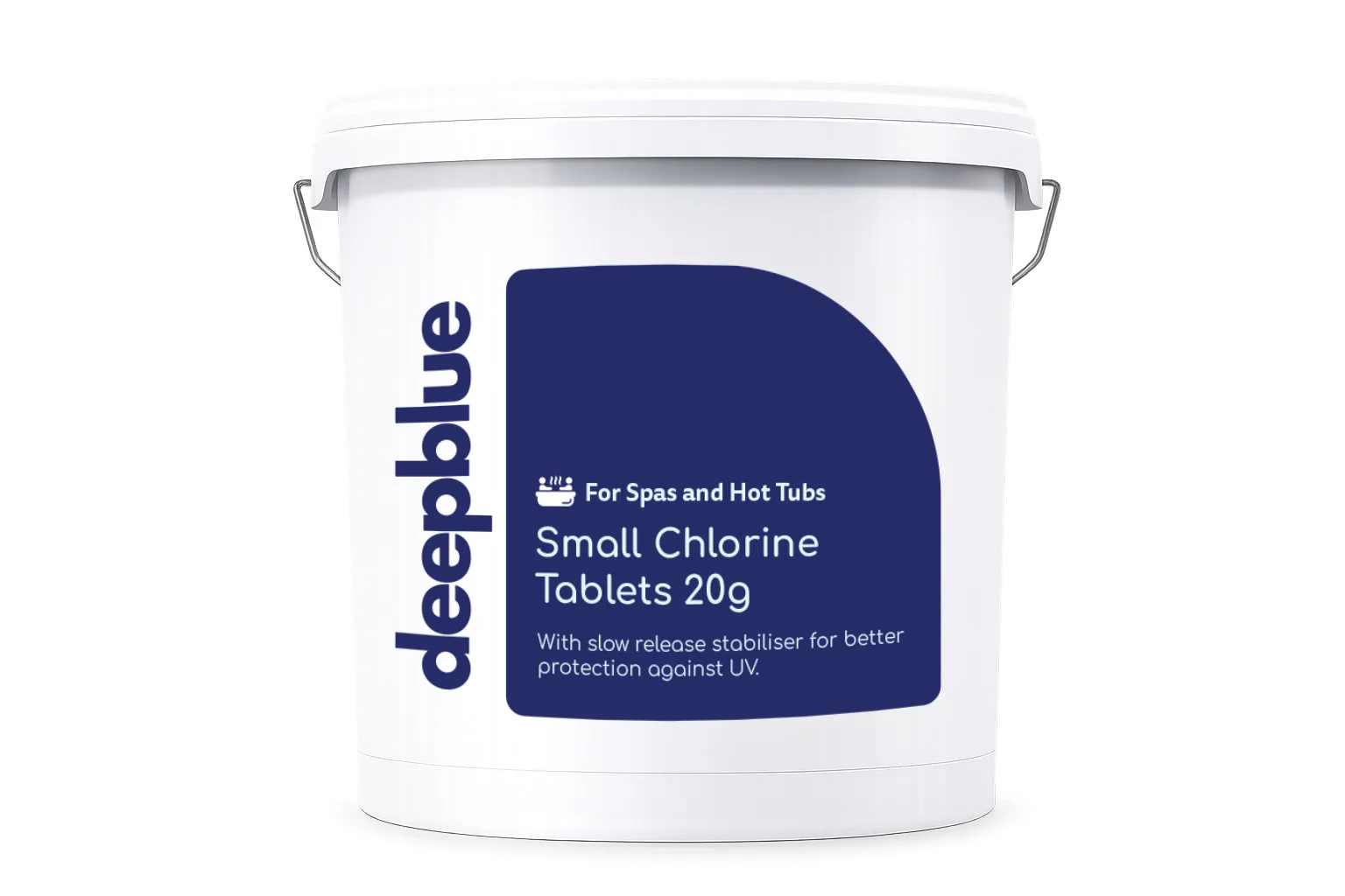 Deep Blue Mini 20g Slow Release Stabilised Chlorine Tablets - 40kg