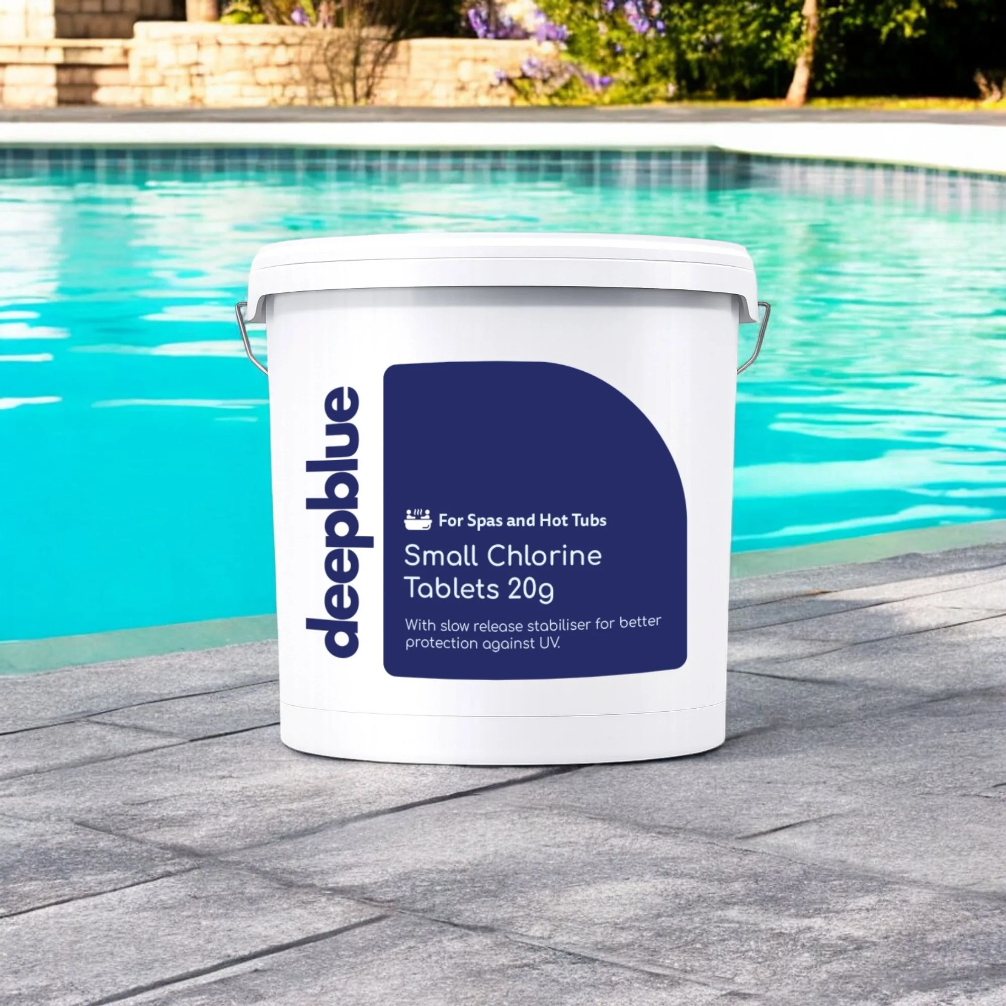 Deep Blue Professional - Mini 20g STABILISED Chlorine Tablets 25 kg SLOW RELEASE - Image 4