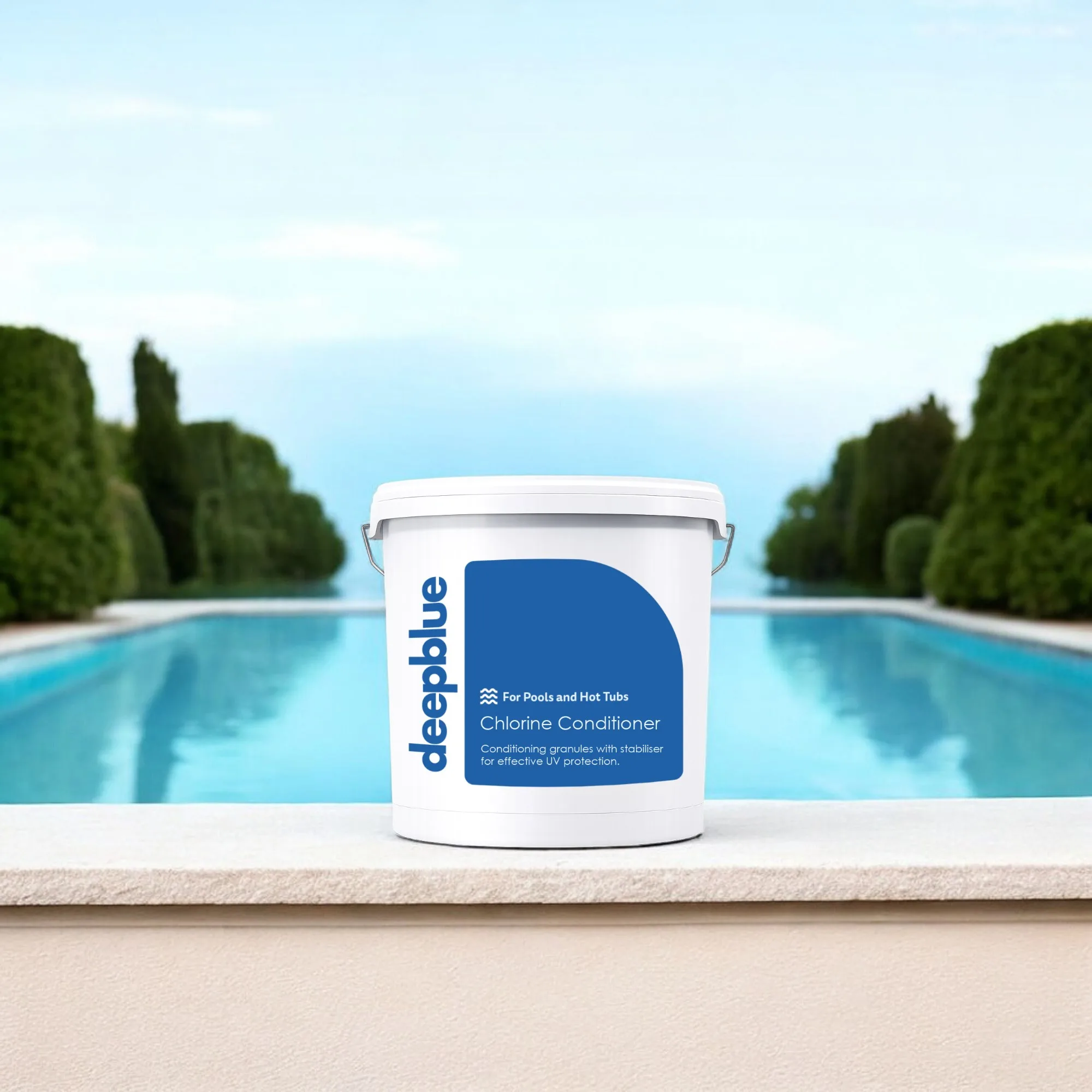 Deep Blue Chlorine Conditioner/Stabiliser: Protects Chlorine from Sunlight in Pools, Spas and Hot Tubs - 1Kg - Image 6