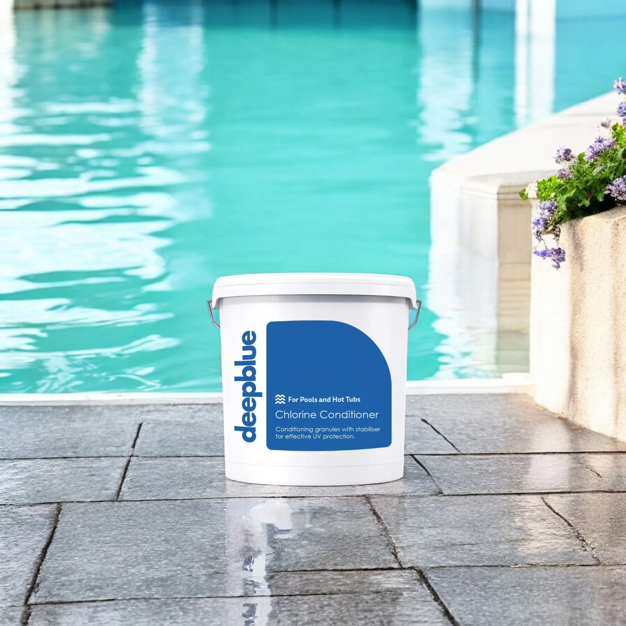 Deep Blue Chlorine Conditioner/Stabiliser: Protects Chlorine from Sunlight in Pools, Spas and Hot Tubs - 1Kg - Image 8