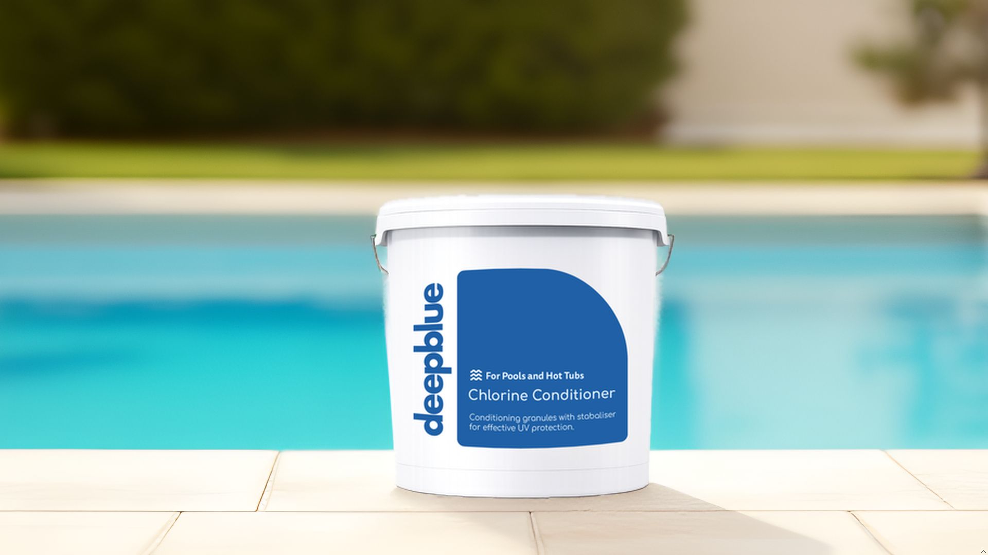 Deep Blue Chlorine Conditioner/Stabiliser: Protects Chlorine from Sunlight in Pools, Spas and Hot Tubs - 50kg - Image 2