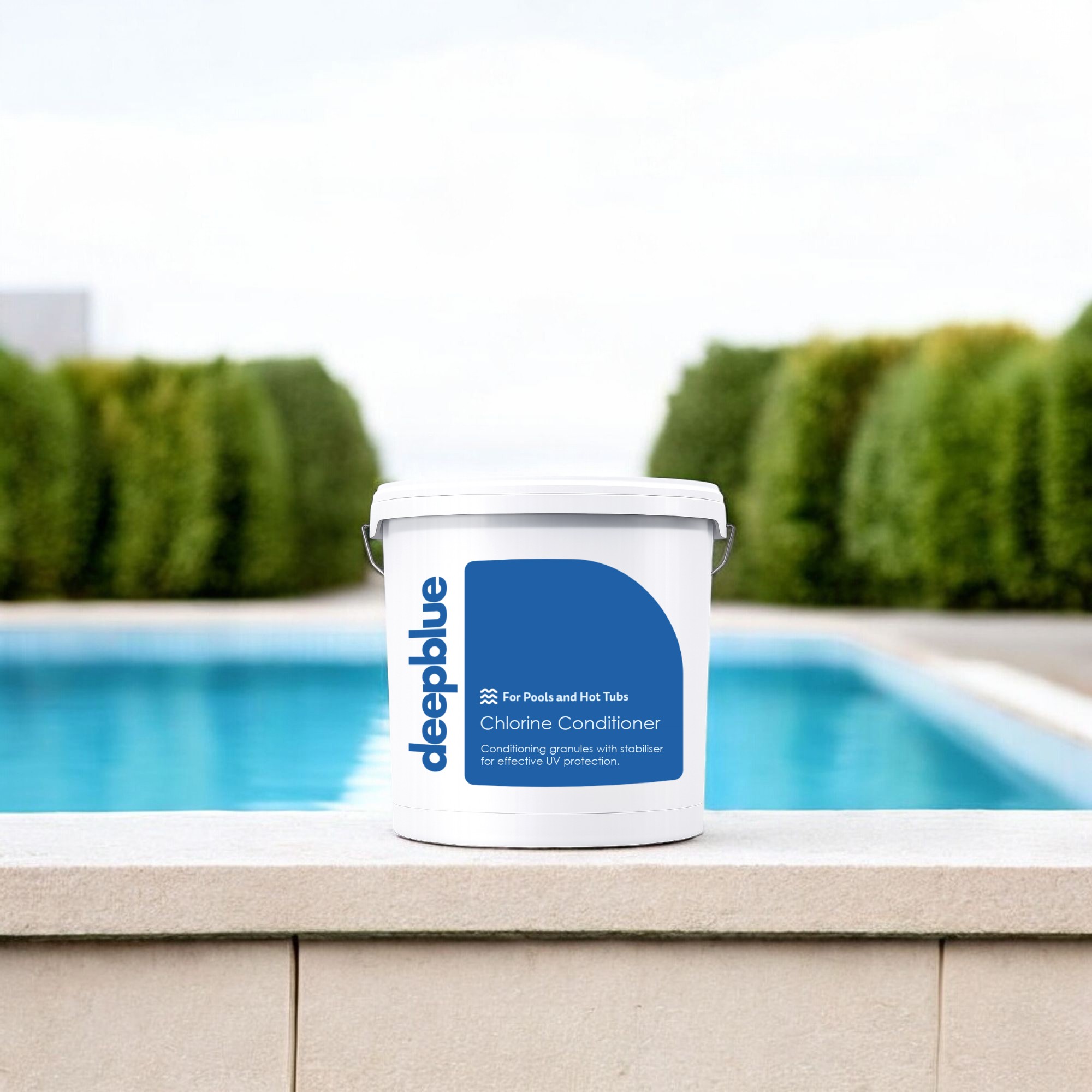1Kg Deep Blue Pro Chlorine stabiliser / Conditioner - Prevents chlorine loss to UV rays in your pool spa hottub - Image 6