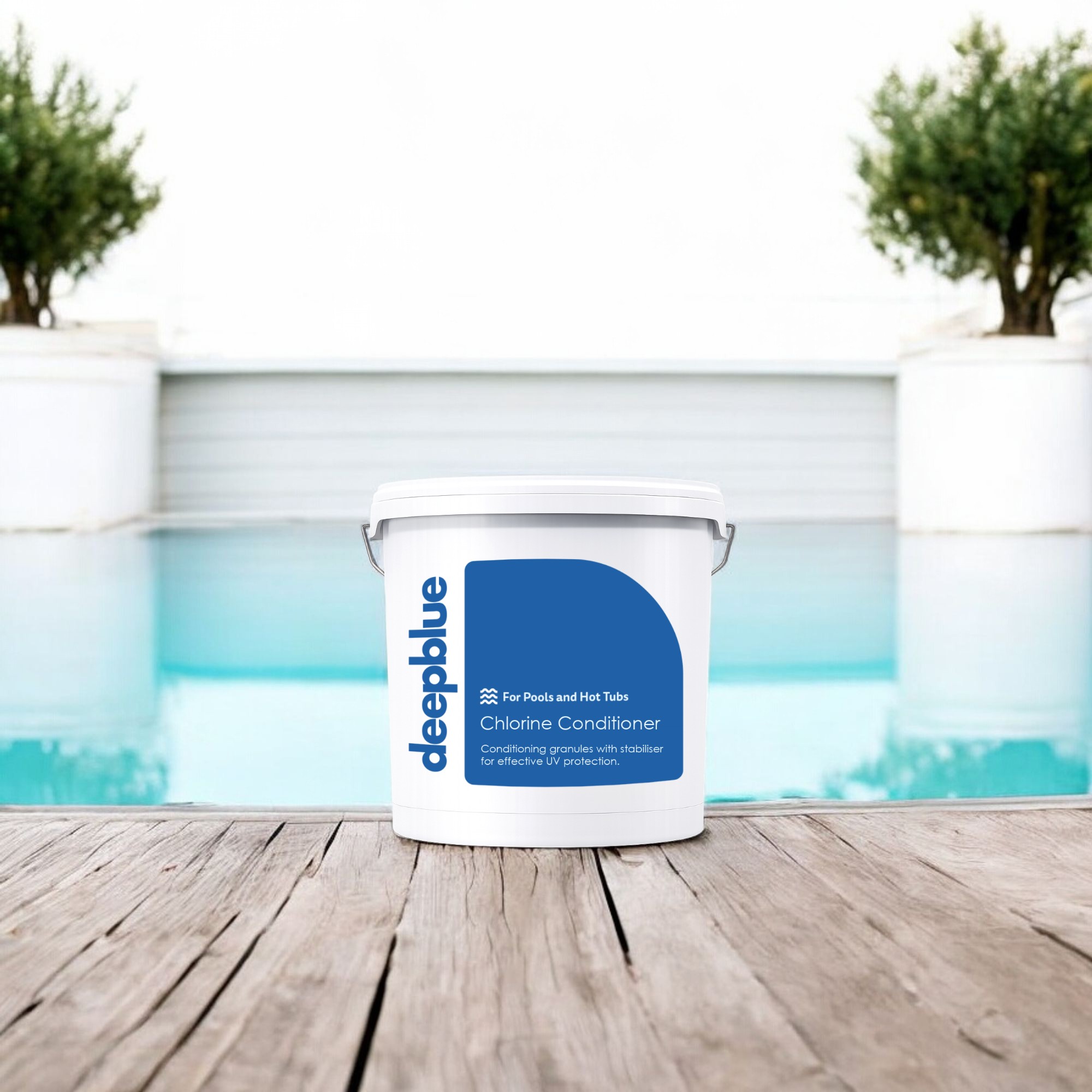 1Kg Deep Blue Pro Chlorine stabiliser / Conditioner - Prevents chlorine loss to UV rays in your pool spa hottub - Image 7