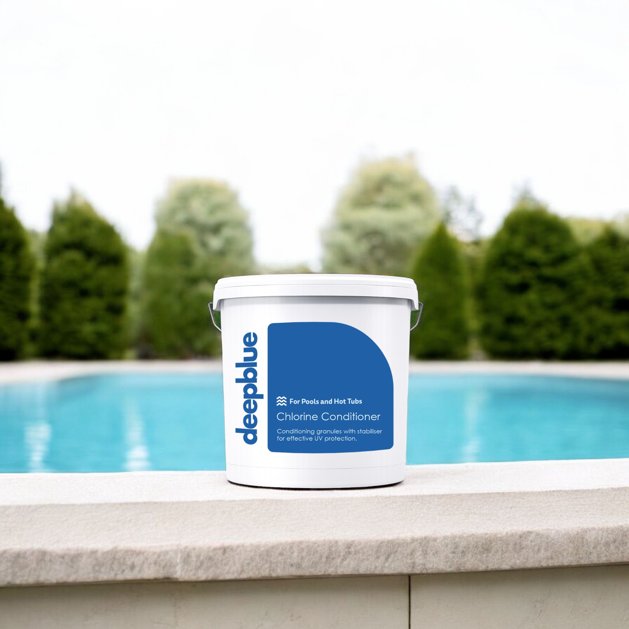 2.5Kg Deep Blue Pro Chlorine stabiliser / Conditioner - Prevents chlorine loss to UV rays in your pool spa hottub - Image 6