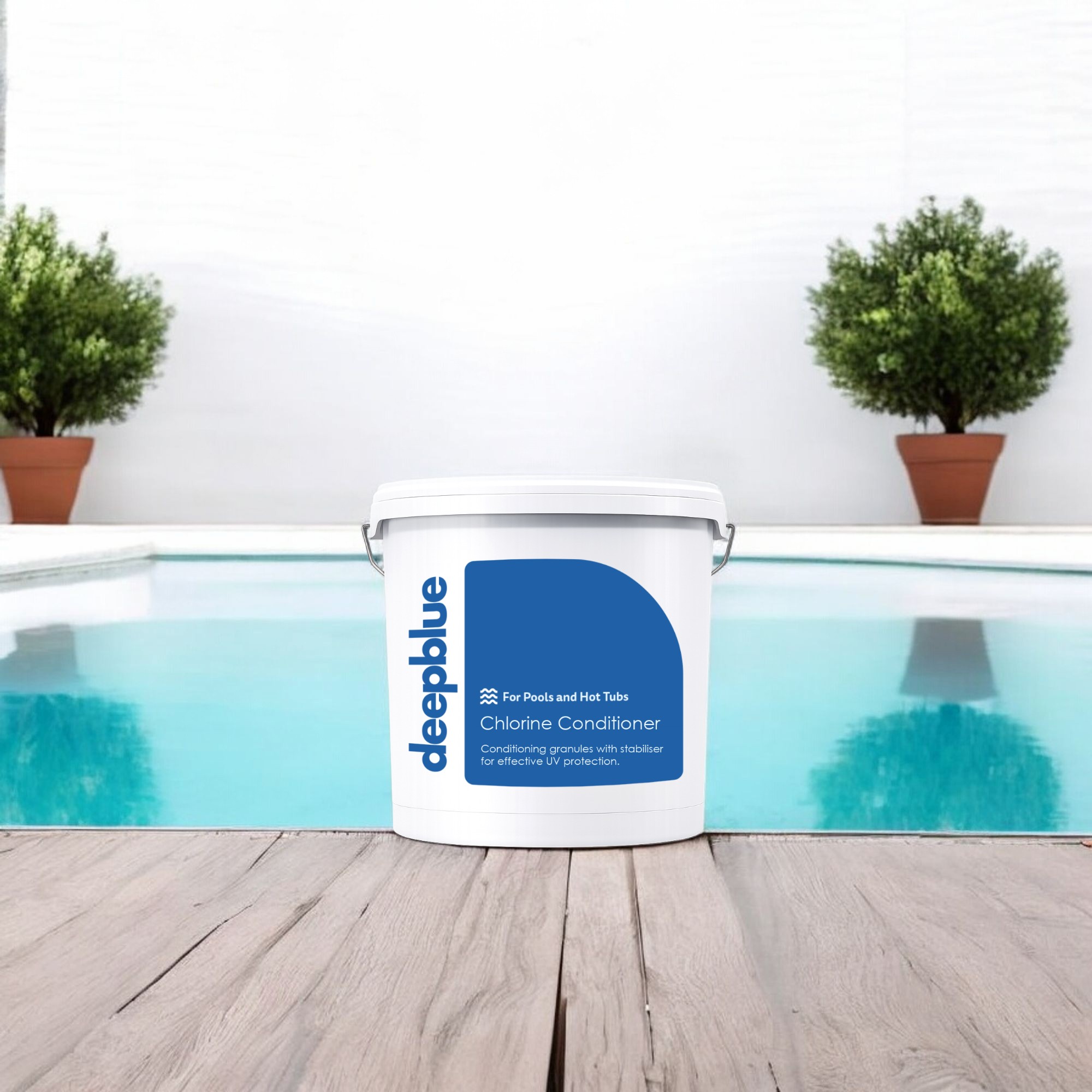 2.5Kg Deep Blue Pro Chlorine stabiliser / Conditioner - Prevents chlorine loss to UV rays in your pool spa hottub - Image 7