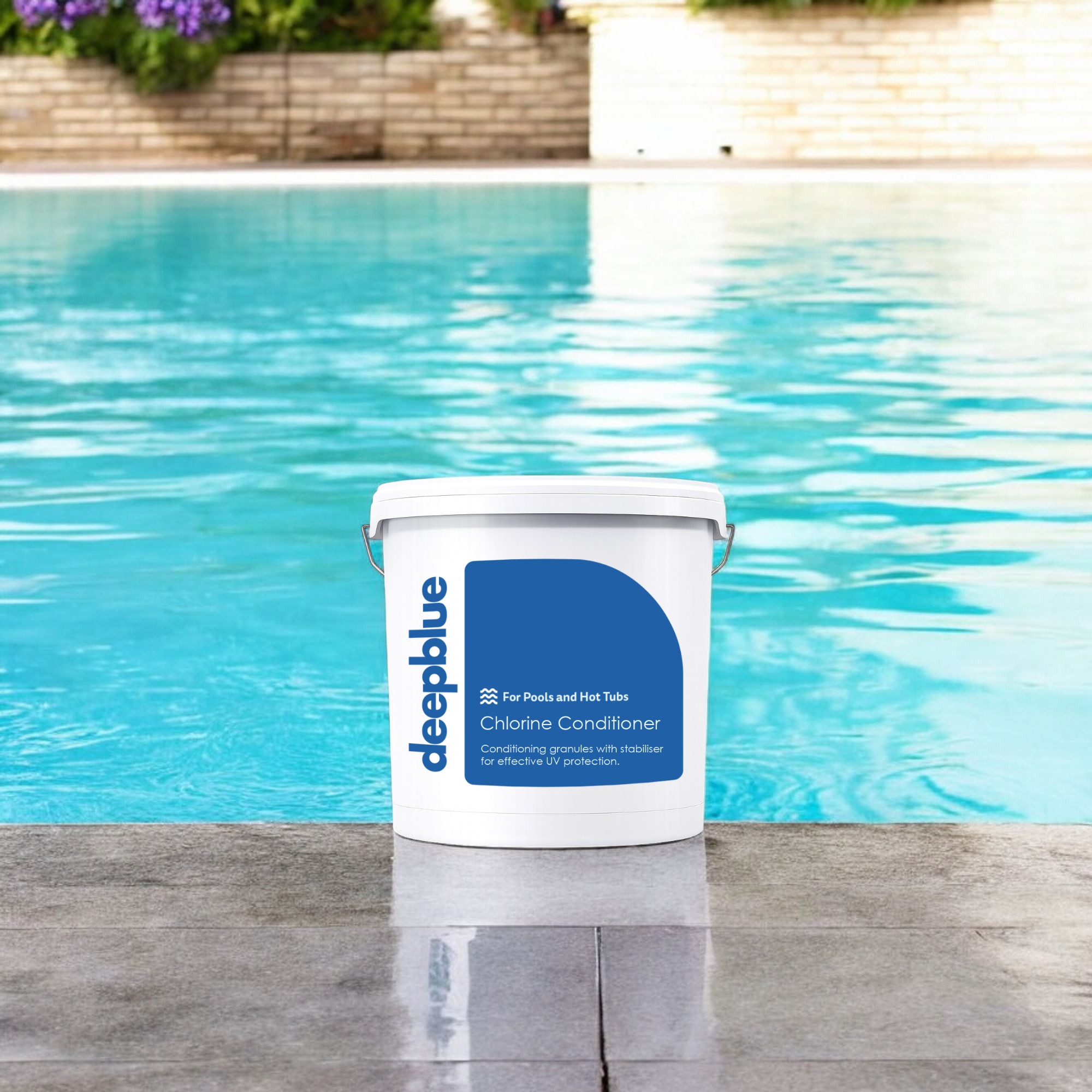 2.5Kg Deep Blue Pro Chlorine stabiliser / Conditioner - Prevents chlorine loss to UV rays in your pool spa hottub - Image 8