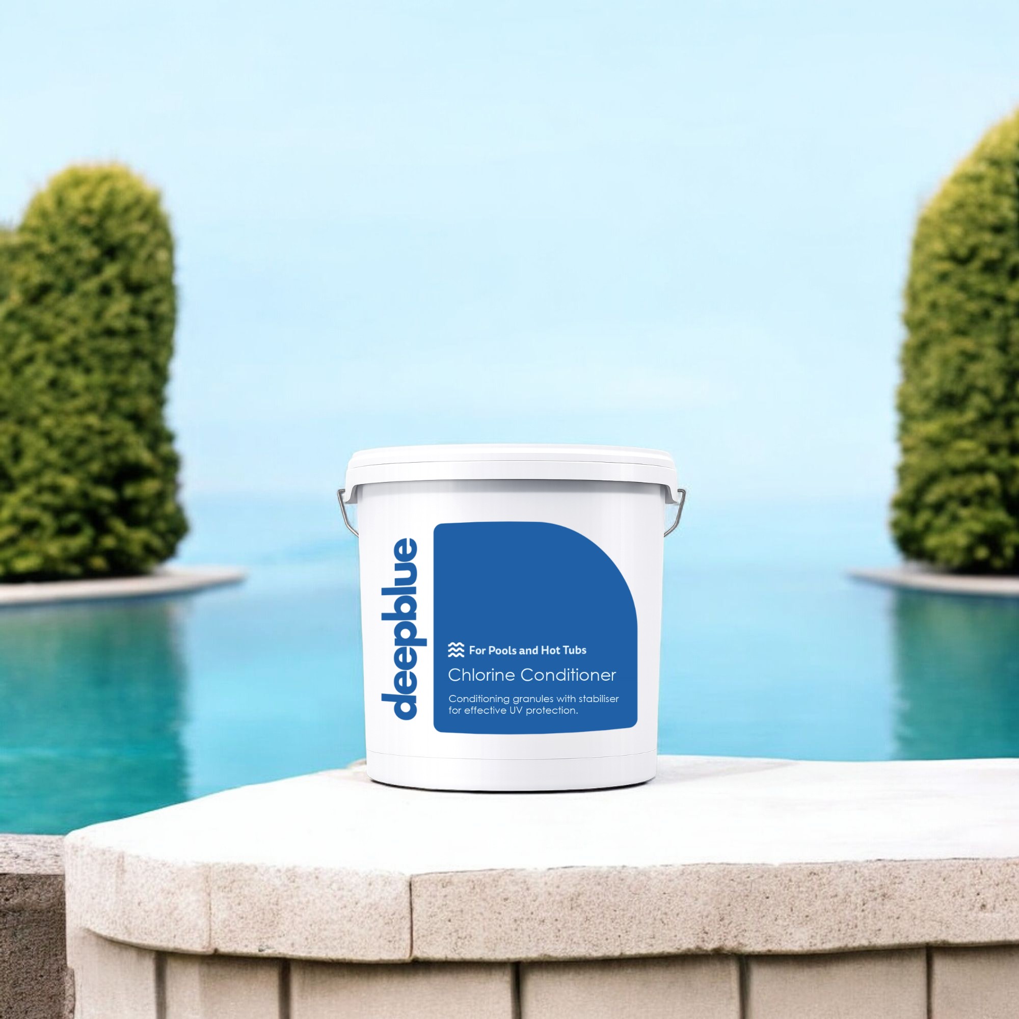 20Kg Deep Blue Pro Chlorine stabiliser / Conditioner - Prevents chlorine loss to UV rays in your pool spa hottub - Image 6