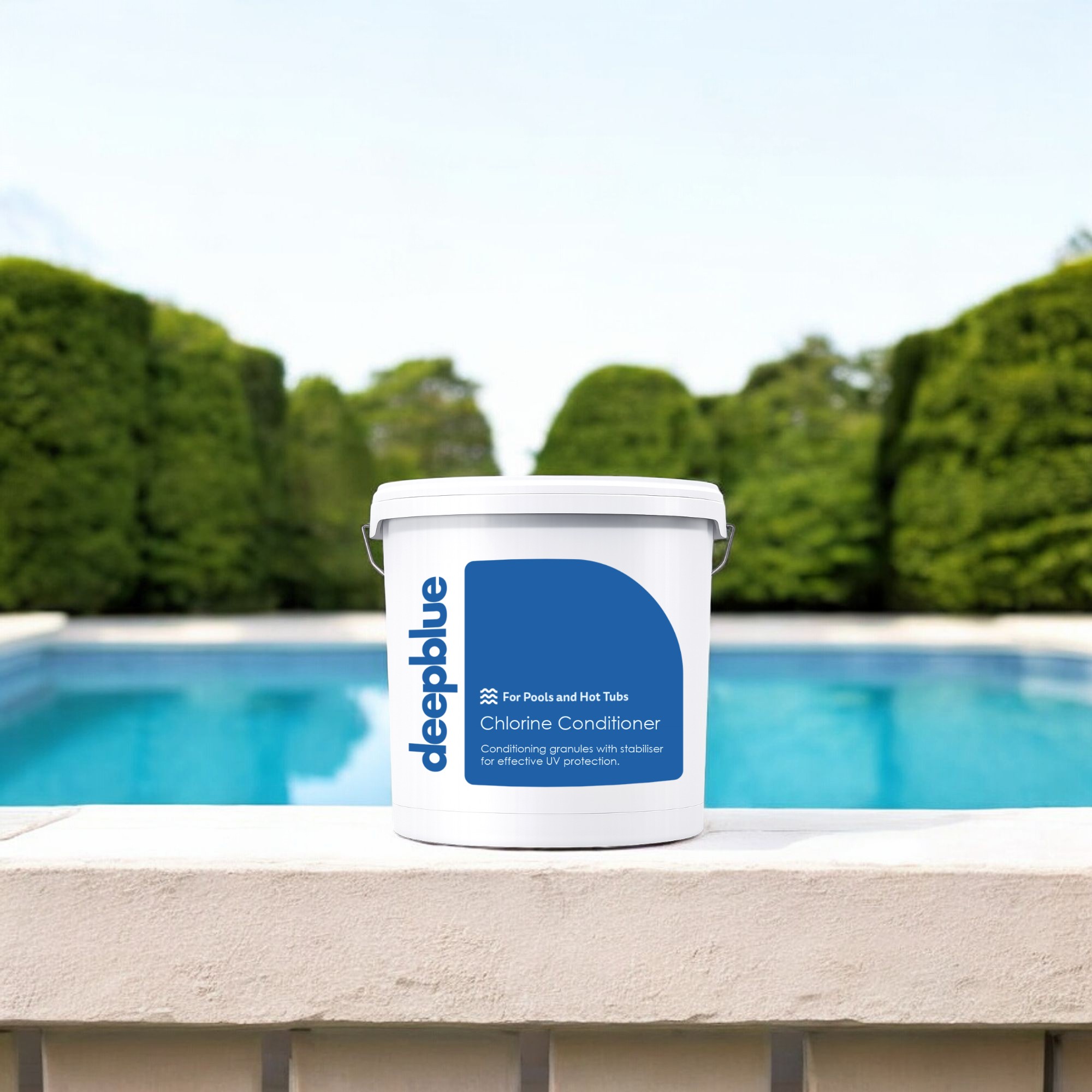 25Kg Deep Blue Pro Chlorine stabiliser / Conditioner - Prevents chlorine loss to UV rays in your pool spa hottub - Image 6