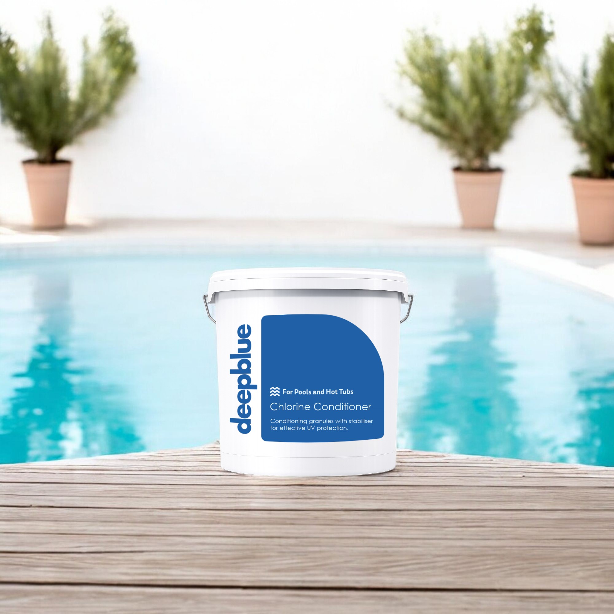25Kg Deep Blue Pro Chlorine stabiliser / Conditioner - Prevents chlorine loss to UV rays in your pool spa hottub - Image 7