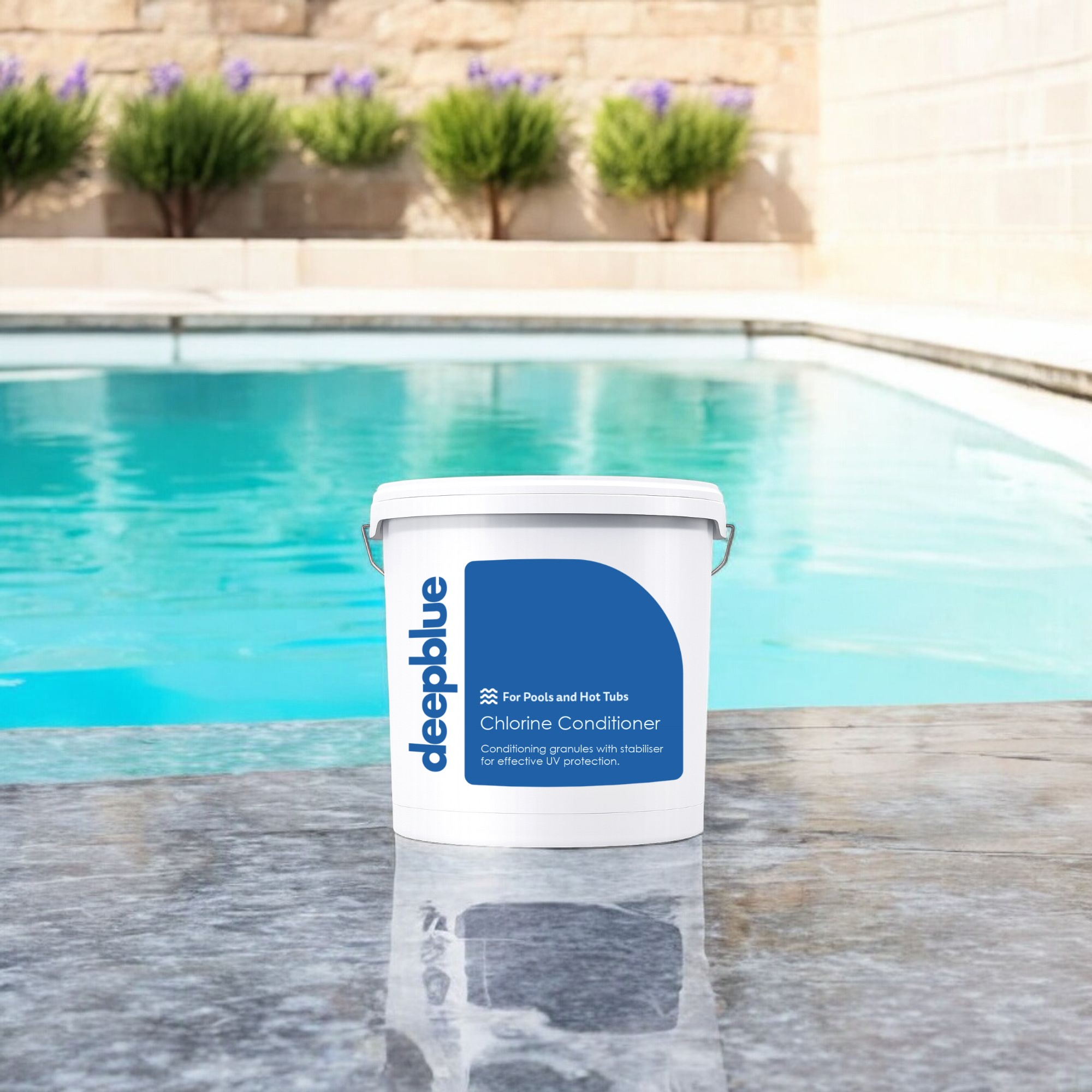 25Kg Deep Blue Pro Chlorine stabiliser / Conditioner - Prevents chlorine loss to UV rays in your pool spa hottub - Image 8