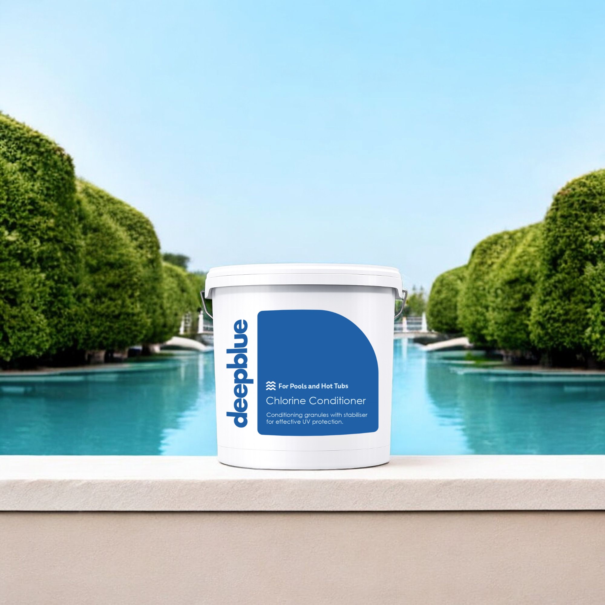 2Kg Deep Blue Pro Chlorine stabiliser / Conditioner - Prevents chlorine loss to UV rays in your pool spa hottub - Image 6