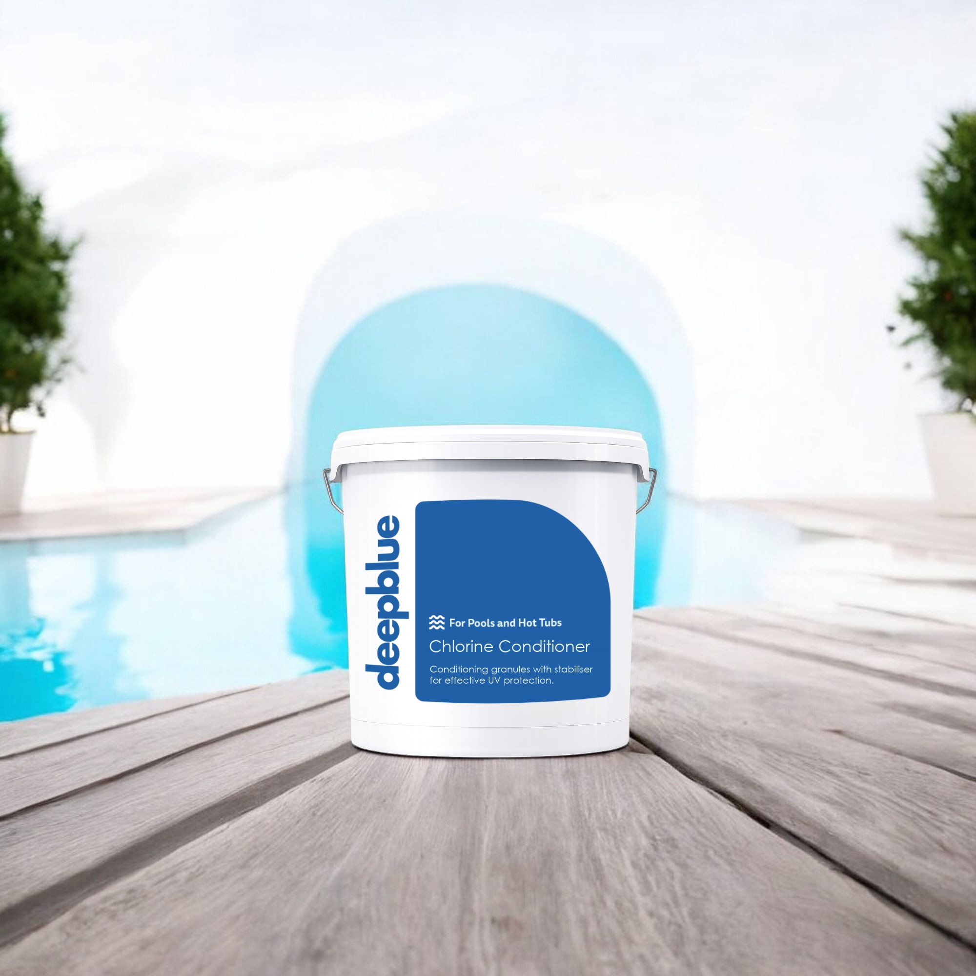 2Kg Deep Blue Pro Chlorine stabiliser / Conditioner - Prevents chlorine loss to UV rays in your pool spa hottub - Image 7