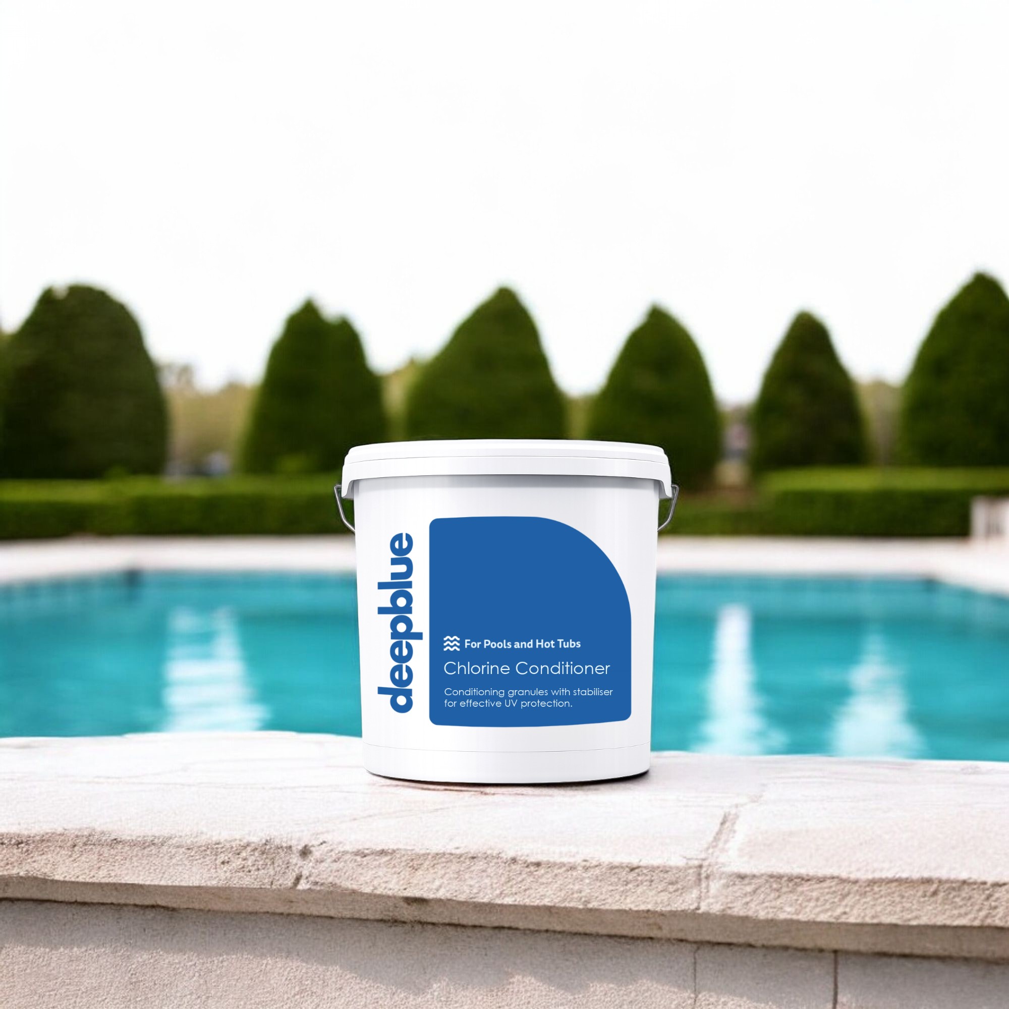 5Kg Deep Blue Pro Chlorine stabiliser / Conditioner - Prevents chlorine loss to UV rays in your pool spa hottub - Image 6