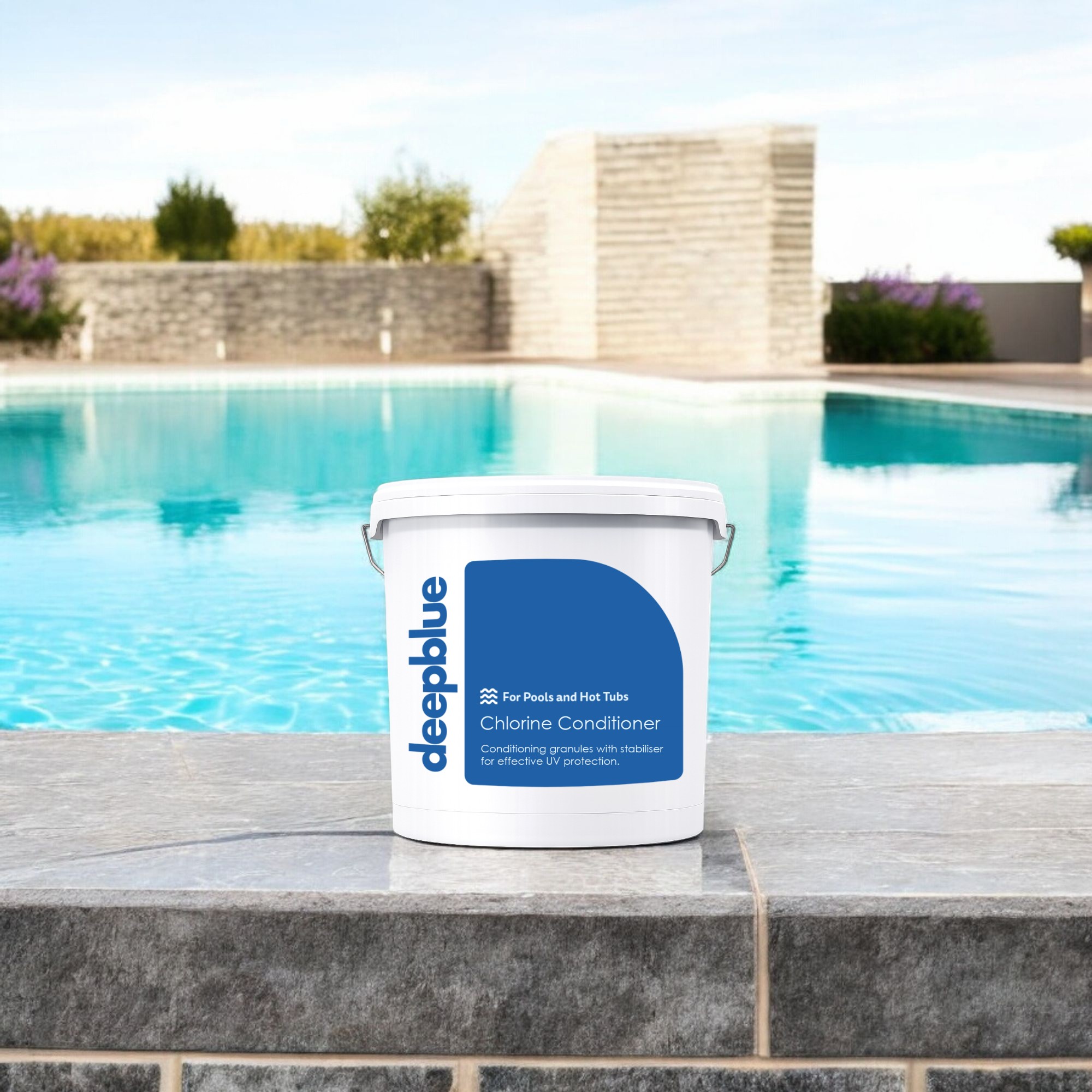5Kg Deep Blue Pro Chlorine stabiliser / Conditioner - Prevents chlorine loss to UV rays in your pool spa hottub - Image 8