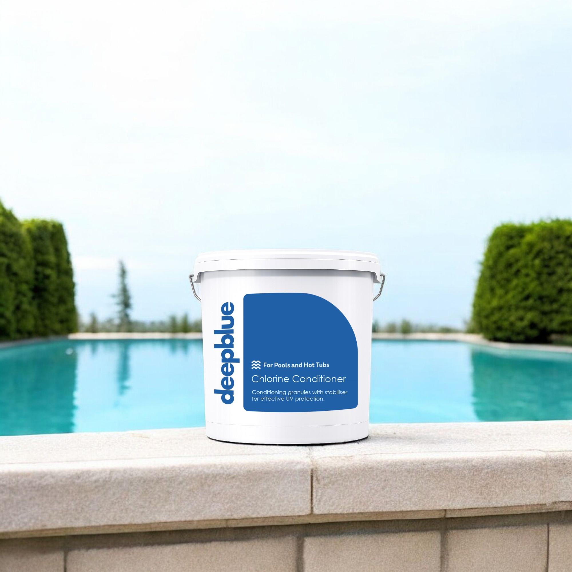 Deep Blue Chlorine Conditioner/Stabiliser: Protects Chlorine from Sunlight in Pools, Spas and Hot Tubs - 40kg - Image 4