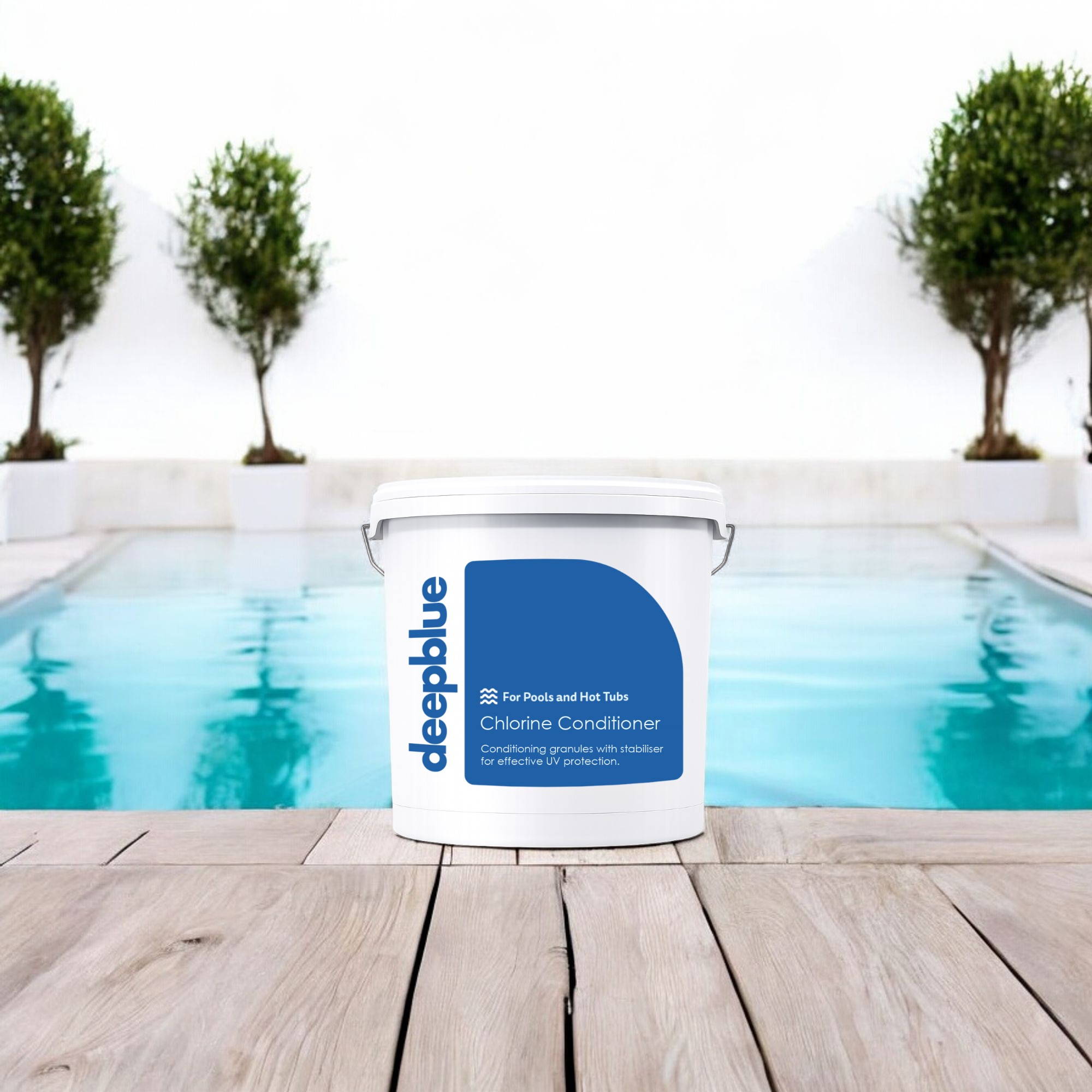 Deep Blue Chlorine Conditioner/Stabiliser: Protects Chlorine from Sunlight in Pools, Spas and Hot Tubs - 40kg - Image 5