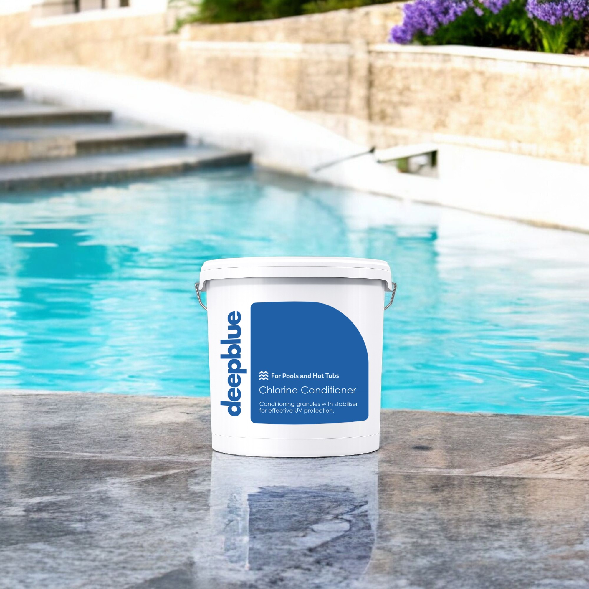 Deep Blue Chlorine Conditioner/Stabiliser: Protects Chlorine from Sunlight in Pools, Spas and Hot Tubs - 50kg - Image 6