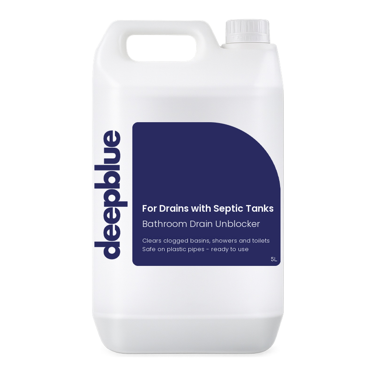 Bathroom Drain unblocker for drains with septic tanks 25L
